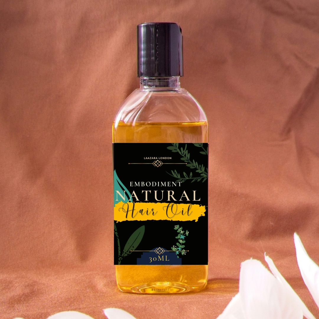 Embodiment Shop natural hair oil bottle